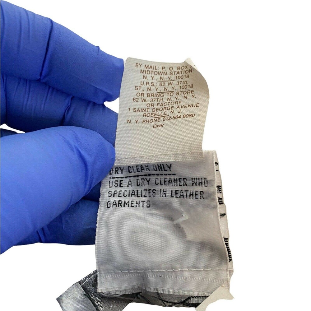 Vintage Semplice Sport Pure Wool Suede/leather Trimming Sweater Size Large - Picture 9 of 9